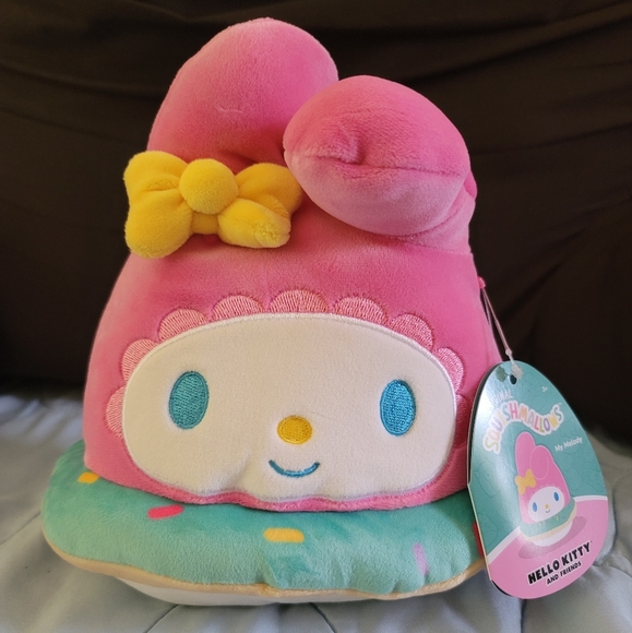 Squishmallows Other - NWT My Melody Donut Float Squishmallow 6.5"